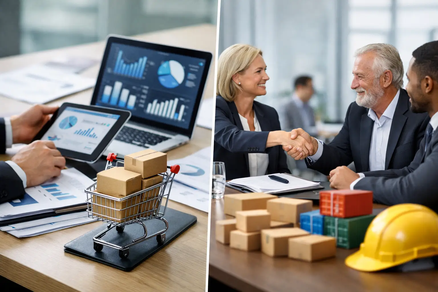 Compra centralizada vs proveedores múltiples