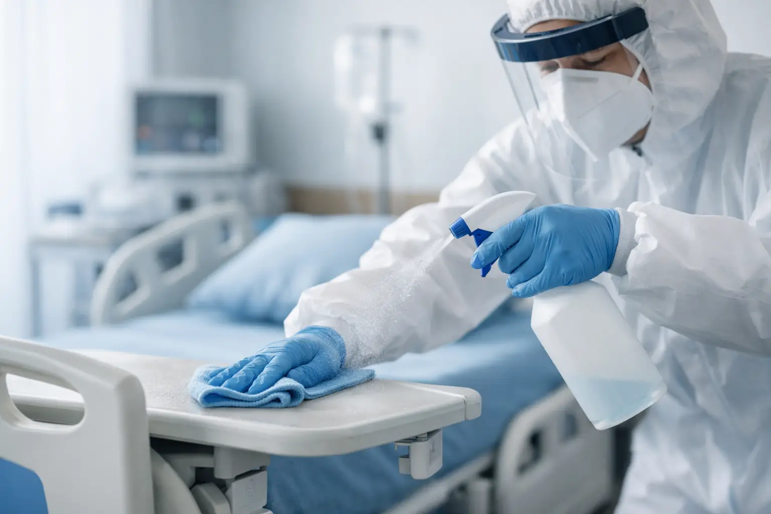 Desinfección institucional grado hospitalario