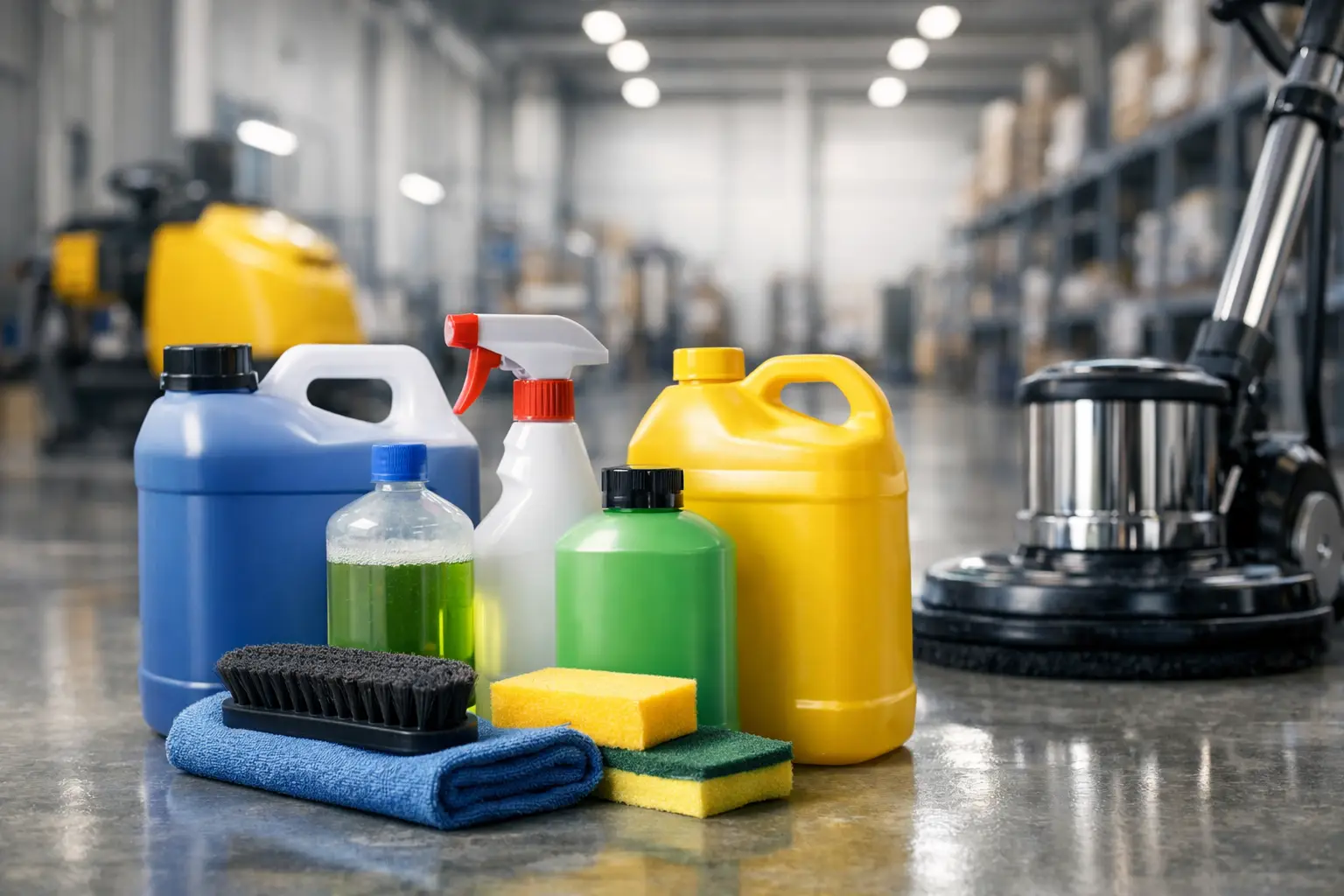 Productos de limpieza industrial que sí rinden