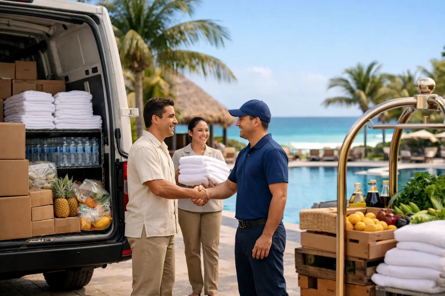 Suministro hotelero Cancún sin fallos